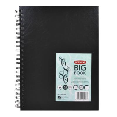 Schetsboek derwent big book a4 harde kaft