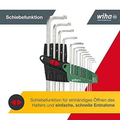 TORX inbusset inhouder professioneel 13-delig Wiha 366SZ13TS 39104 - thumbnail
