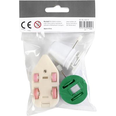 Creativ Company Mechanieken voor figuren, h: 30+35+45 mm, 3 stuk/ 1 doos