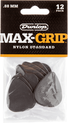 Dunlop 449P088 Max Grip Plectrum 0.88mm 12-Pack