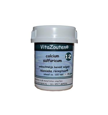 VitaZouten Celzout Nr.12 Calcium Sulfuricum VitaZouten Celzout Nr.12 Calcium Sulfuricum