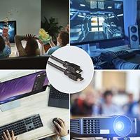 HDMI 2.0 kabel 0,5 meter 4K High Speed zwart - thumbnail