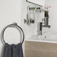 Tiger Handdoekring Boston RVS Glans - thumbnail