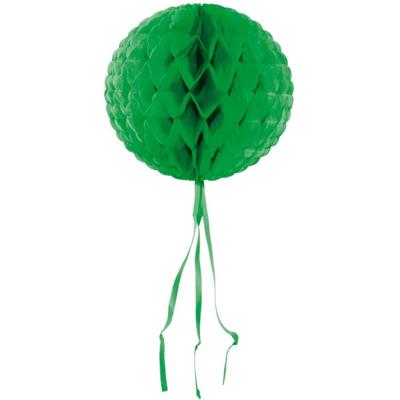 Honeycomb decoratie 30cm groen