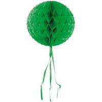 Honeycomb decoratie 30cm groen - thumbnail