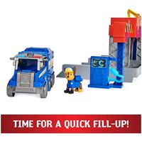Paw Patrol Big Truck Pups Highway Rescue Hoofdkwartier + Licht en Geluid - thumbnail