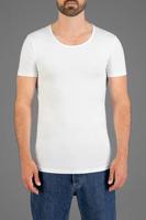 Garage T-Shirt Deep Round Neck Bodyfit Navy (art 0205) - thumbnail