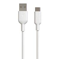 MUVIT VOOR VERANDERING PACK CHARGEUR SECTEUR 12W+KABEL USB C 1.2M BLANC - thumbnail