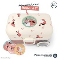Kinderlunchbox - MONBENTO - 3 vakken - BPA-vrij - MB Tresor Fox - thumbnail
