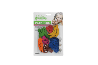 Pawise Play Time Small Pet Fruit & Veggie mix