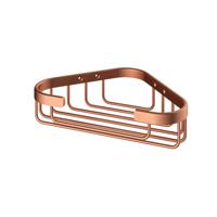 Hoekdraadkorf Hotbath Cobber Wandmodel Geborsteld Koper Living Colours - thumbnail