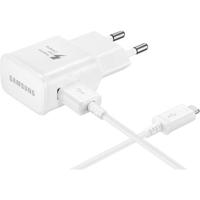 EP-TA20EWECGWW Samsung Adaptive Fast Charging Travel Charger incl. USB-C Cable 15W White Bulk - thumbnail