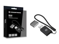 Conceptronic BIAN07B geheugenkaartlezer USB 3.2 Gen 1 (3.1 Gen 1) Type-A Zwart - thumbnail