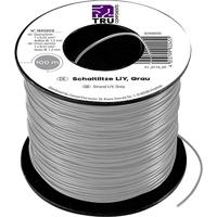 TRU COMPONENTS TC-7572808 Draad LiY 1 x 0.22 mm² Grijs 100 m - thumbnail