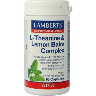 Lamberts L-Theanine & Citroenmelisse Complex Capsules