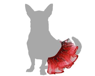 Kostuum voor honden Maat M Tutu