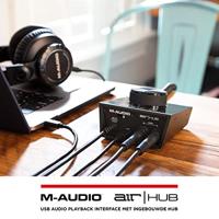 M-AUDIO AIR|Hub USB 2.0 Type-C Zwart - thumbnail