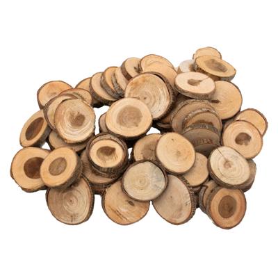 Colorations - onbewerkte houten schijfjes 3-5cm, 1kg Colorations - onbewerkte houten schijfjes 3-5cm, 1kg