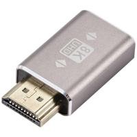 SpeaKa Professional SP-11302000 HDMI Adapter [1x HDMI-stekker - 1x HDMI-bus] Grijs UHD 8K @ 60 Hz, UHD 4K @ 120 Hz - thumbnail