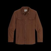 Royal Robbins Bristol Organic Cotton Twill L/S Shirt Heren Saddle XL - thumbnail