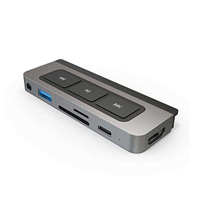 Hub USB Hyper HD449 Grijs Zilverkleurig