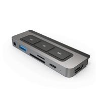 Hub USB Hyper HD449 Grijs Zilverkleurig - thumbnail