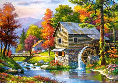Selecta Castorland legpuzzel old sutter&apos;s mill, 500st.