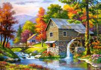 Selecta Castorland legpuzzel old sutter&apos;s mill, 500st. - thumbnail