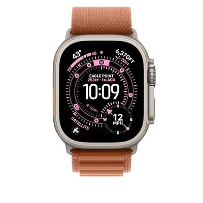 Apple Watch Band - Alpine Loop - 49 mm - Terracotta - Large