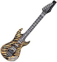Gitaar opblaasbaar tijger - thumbnail