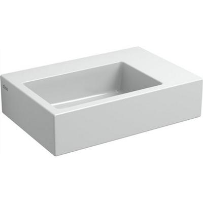 Clou Flush 2 fontein - 36x24.5x9cm - zonder kraangat - met plug - keramiek Wit CL/03.03021