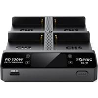 Accsoon TopRig 100W 4-Bay NP-F Fast Charger - thumbnail
