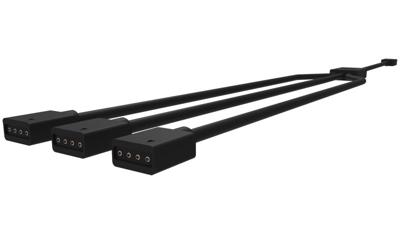 Cooler Master R4-ACCY-RGBS-R2 RGB 1-naar-3 splitterkabel, 4-pin en 5-pin LED connector, 58 cm