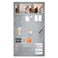 LEDVANCE Smart + Wood Wall 4058075574298 LED-wandlamp 12 W LED Lichtbruin - thumbnail