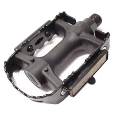 Pedaalset Marwi SP-931S kunststof met stalen frame - zwart (blisterverpakking)