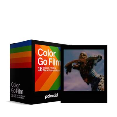 Polaroid Go Color Instant Film Double Pack (2 x 8 photos), black frame Polaroid Go Color Instant Film Double Pack (2 x 8 photos), black frame