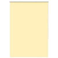 VidaXL Rolgordijn verduisterend 110x130 cm stofbreedte 105,7 cm geel - thumbnail