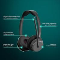 EPOS Impact 1060 ANC On Ear headset Computer Bluetooth Stereo Zwart Noise Cancelling Headset - thumbnail