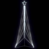 VidaXL Led-kerstboom 525 leds koud wit 302 cm - thumbnail