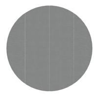 Zwembadgrondzeil 458 cm polyester geotextiel lichtgrijs - thumbnail