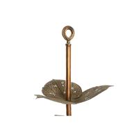 Fruitschaal DKD Home Decor Gouden Metaal 42 x 42 x 80 cm - thumbnail