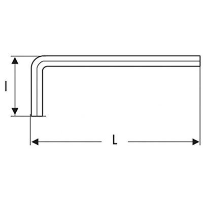 Expert by Facom Korte 6-kant Inbussleutels | 1,5 mm - E113912