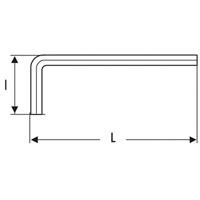 Expert by Facom Korte 6-kant Inbussleutels | 1,5 mm - E113912 - thumbnail