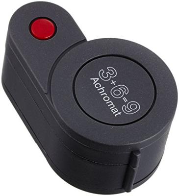 Eschenbach 11869 Inslagloep Vergrotingsfactor: 3 x, 6 x, 9 x Lensgrootte: (Ø) 23 mm Zwart