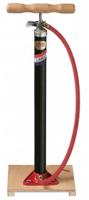 Fietspomp Jumbo met plank en slang - thumbnail