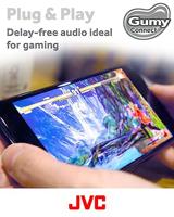 HA-FR9UC JVC Gumy In-Ear USB-C Stereo Headset + Remote White - thumbnail