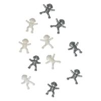 Space Xplorers Raamlopertjes Astronaut 2cm, 12st. - thumbnail