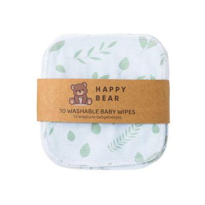 HappyBear Billendoekjes - Set van 10 - Botanical HappyBear Billendoekjes - Set van 10 - Botanical