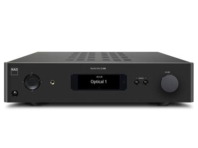 NAD C 658 BluOS Streaming DAC D/A converter, muziekstreamer, stereo voorversterker