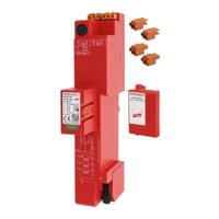 DEHN 909430 DSH ZP B2 SG TNC 255 Combi-afleider Overspanningsbeveiliging voor: 40mm-verzamelrail Piece 1 stuk(s) - thumbnail